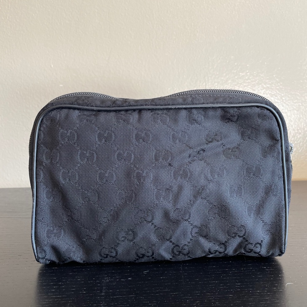 Gucci Canvas Cosmetic Pouch